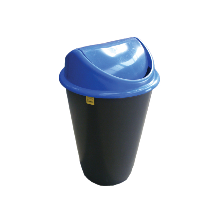 Cos Flip-Flap pentru colectare selectiva a deseurilor, 60 l, albastru [1]