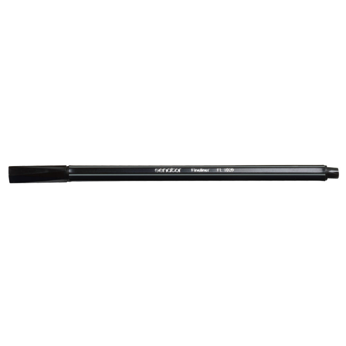Liner Senator, seria 1000, varf fetru, 0.4 mm, negru [1]