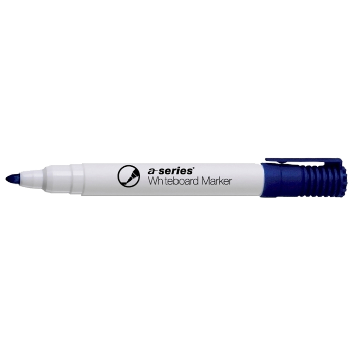 Marker pentru tabla A-series, varf rotund, 2 mm, albastru [1]