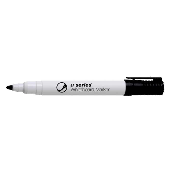 Marker pentru tabla A-series, varf rotund, 2 mm, negru [1]