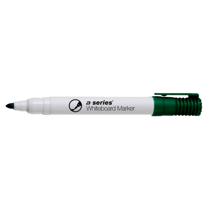 Marker pentru tabla A-series, varf rotund, 2 mm, verde [1]