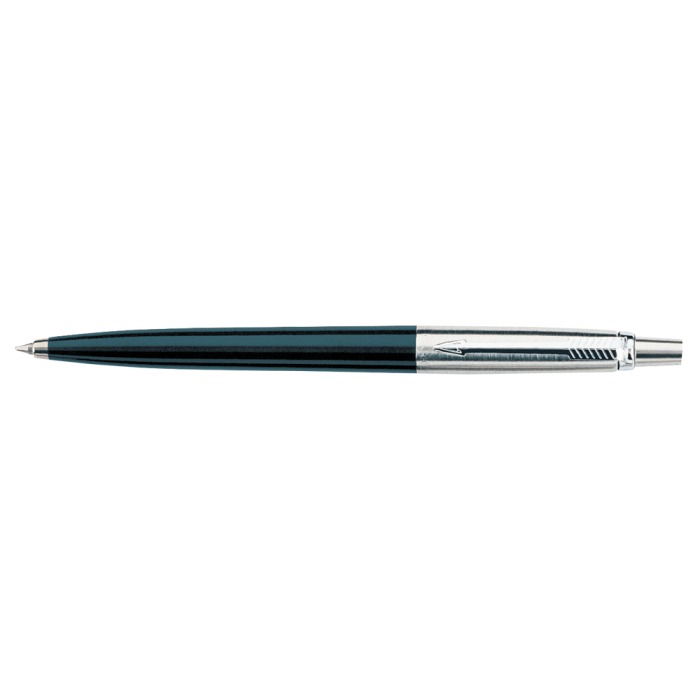 Pix cu mecanism, Parker, Jotter, 0.8 mm, plastic, accesorii inox, negru [1]