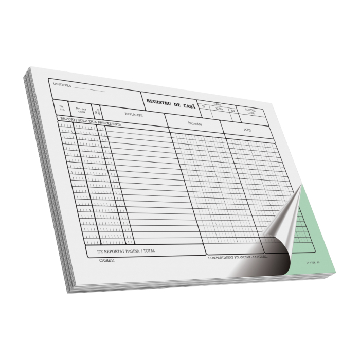 Registru de casa, A4, 50 file, 2 exemplare, 3 bucati/set [1]