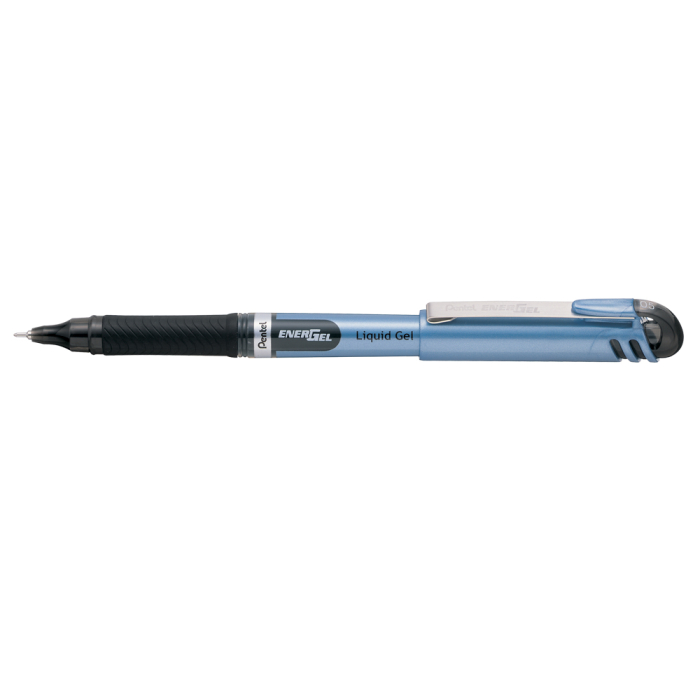 Roller cu gel, Pentel, Energel, 0.5 mm, plastic, negru [1]