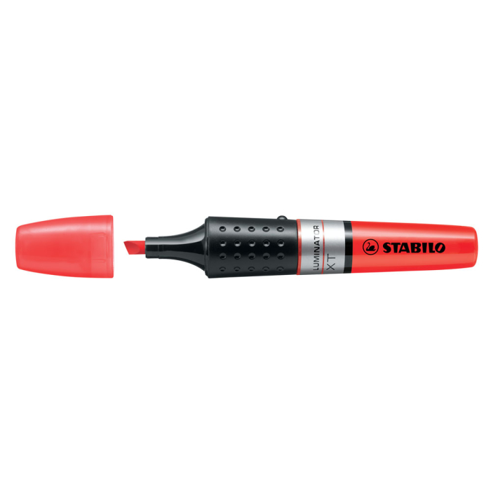 Textmarker Stabilo Luminator, varf 2- 5 mm, rosu [1]