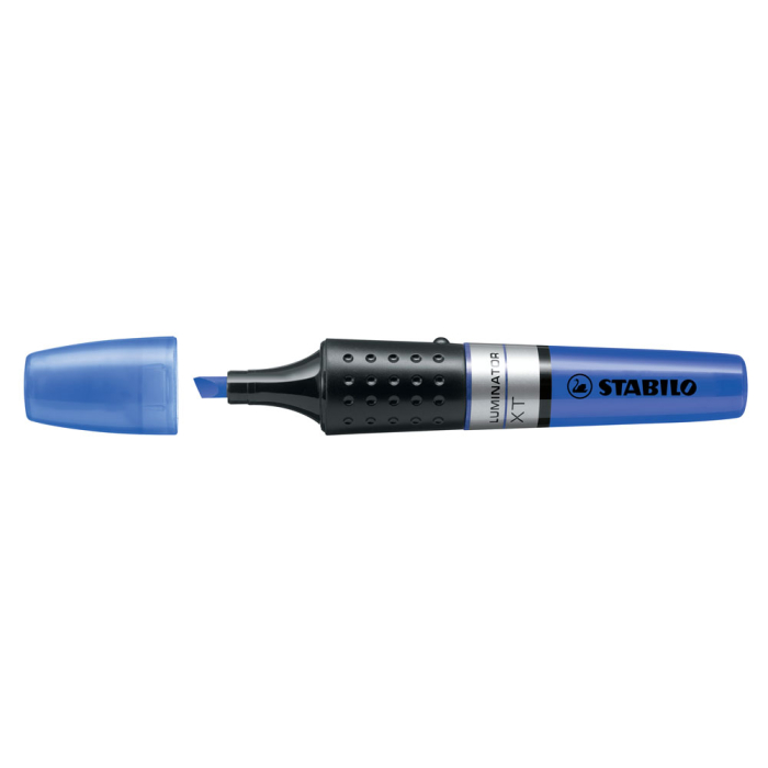 Textmarker Stabilo Luminator, varf 2- 5mm, albastru [1]