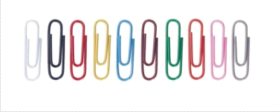 Accesorii pentru birou - Agrafe colorate 26 mm, 300/cutie, ALCO - asortate