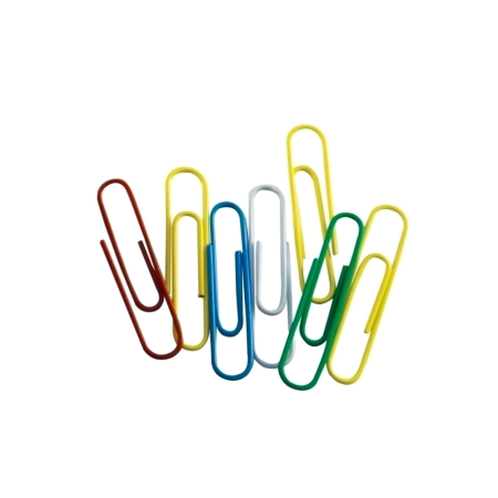 Accesorii pentru birou - Agrafe 25 mm Memoris-Precious, colorate, 100 bucati/cutie