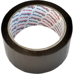 Produse curatenie pentru birou - Banda adeziva 48mm x 66 y, 45 microni, Optima - maro