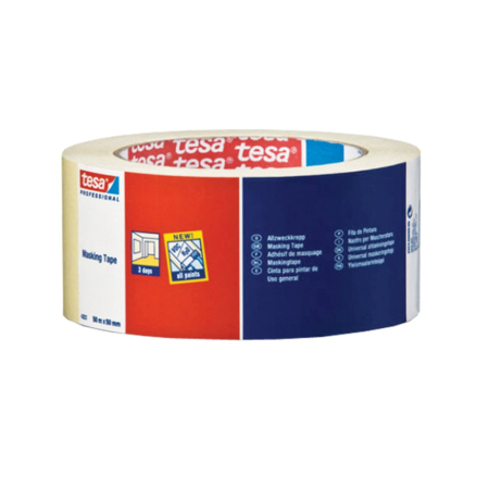 Produse curatenie pentru birou - Banda adeziva pentru mascare Tesa, 30 mm x 50 m