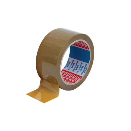 Ambalare - Banda adeziva Tesa, 48 mm x 66 m, maro