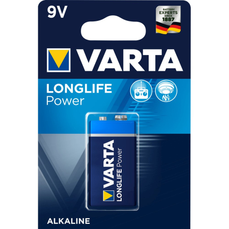 Baterii - Baterie Varta Longlife Power 9 V