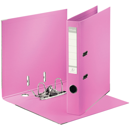 Organizare si arhivare - Biblioraft A4, plastifiat PP/PP, margine metalica, 50 mm, ESSELTE No. 1 Power - violet