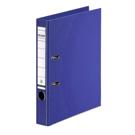 Organizare si arhivare - Biblioraft Falken Chromocolor, 50 mm, albastru