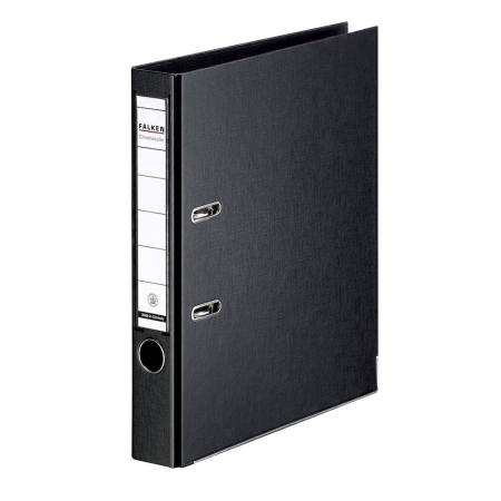 Organizare si arhivare - Biblioraft Falken Chromocolor, 50 mm, negru