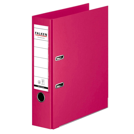 Organizare si arhivare - Biblioraft Falken Chromocolor, 80 mm, fucsia