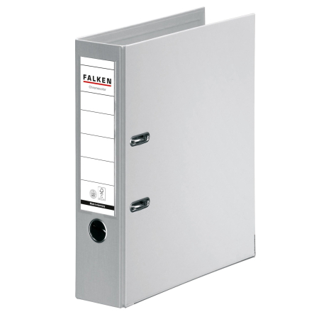Organizare si arhivare - Biblioraft Falken Chromocolor, 80 mm, gri