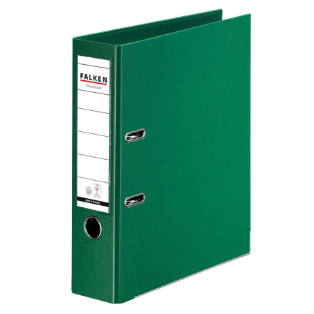 Organizare si arhivare - Biblioraft Falken Chromocolor, 80 mm, verde