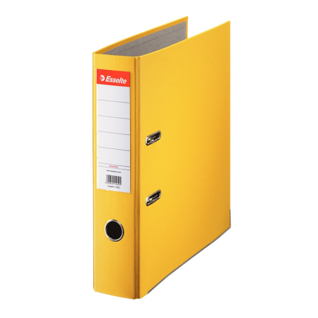 Organizare si arhivare - Biblioraft Esselte Economy, PP, A4, 75 mm, galben