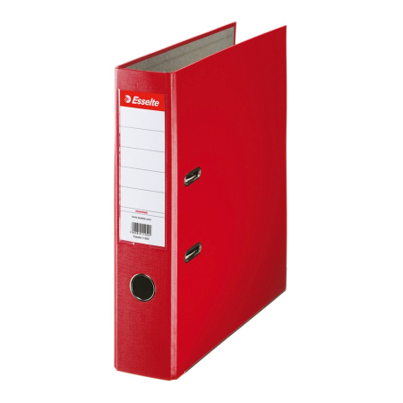 Organizare si arhivare - Biblioraft Esselte Economy, PP, A4, 75 mm, rosu