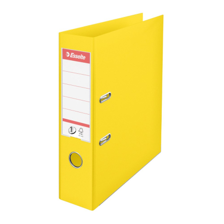 Organizare si arhivare - Biblioraft Esselte No.1 Power, PP/PP, A4, 75 mm, VIVIDA galben