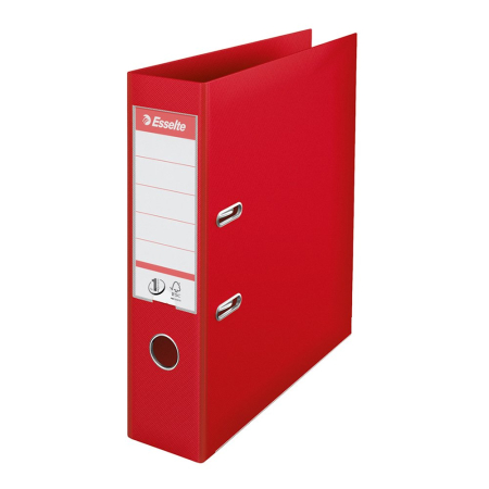 Organizare si arhivare - Biblioraft Esselte No.1 Power, PP/PP, A4, 75 mm, rosu