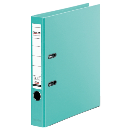 Organizare si arhivare - Biblioraft Falken Chromocolor, 80 mm, menta