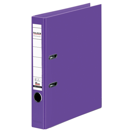 Organizare si arhivare - Biblioraft Falken Chromocolor, 80 mm, mov