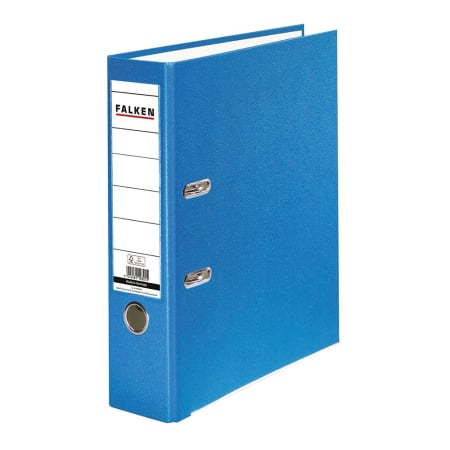 Organizare si arhivare - Biblioraft Falken plastifiat, 50 mm, bleu