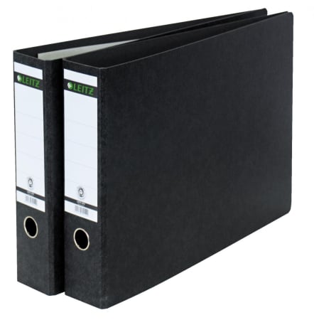 Organizare si arhivare - Biblioraft LEITZ A3 landscape, margine metalica, 80mm - marmorat