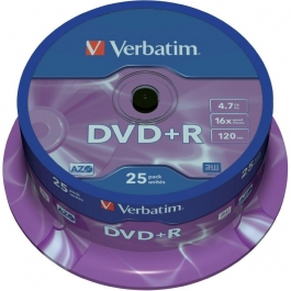 Tehnica de birou - IT&C - DVD+R Verbatim, 16x, 4.7 GB, 25 bucati/cake