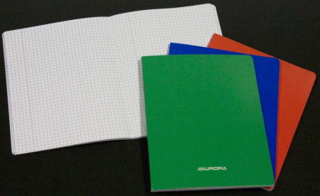 Rechizite scolare - Caiet A5, 36 file - 80g/mp, liniat stanga, coperta carton laminat, AURORA - matematica