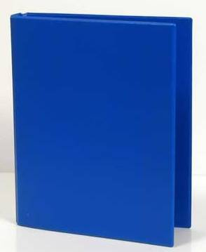 Organizare si arhivare - Caiet mecanic 2 inele - D25mm, coperti carton plastifiat PVC, A5, AURORA - albastru