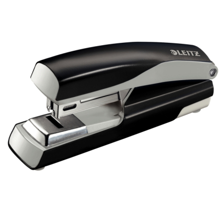 Accesorii pentru birou - Capsator cu capsare plata,  30 coli, metalic, LEITZ 5505 - negru
