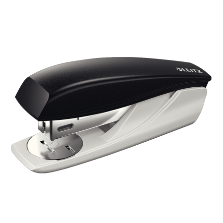 Capsatoare si decapsatoare - Capsator plastic Leitz 5501 NeXXt Series, 25 coli, 200 capse P3 incluse, negru