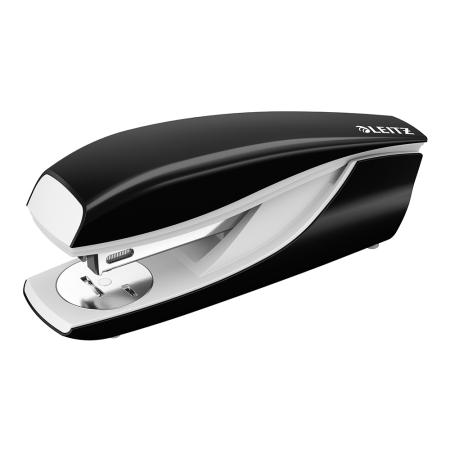 Accesorii pentru birou - Capsator metalic Leitz 5502 NeXXt Series, 30 coli, 200 capse P3 incluse, negru 