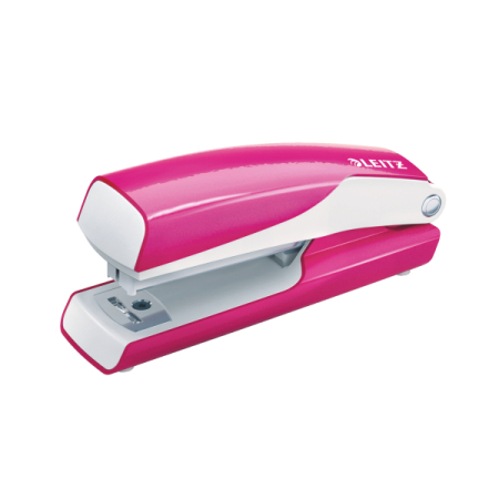 Accesorii pentru birou - Capsator LEITZ Mini 5528, 10 coli - roz metalizat