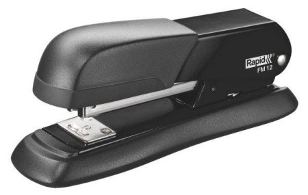 Capsatoare si decapsatoare - Capsator metalic 25 coli, RAPID FM12 - negru
