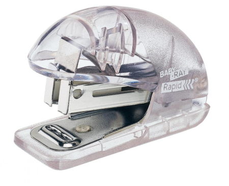 Capsatoare si decapsatoare - Capsator Rapid Baby Ray F4 - gri transparent