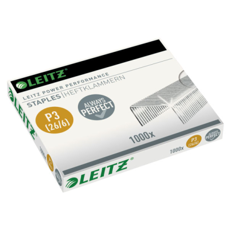Accesorii pentru birou - Capse Leitz, Power Performance, 26/6, 1000 bucati/cutie
