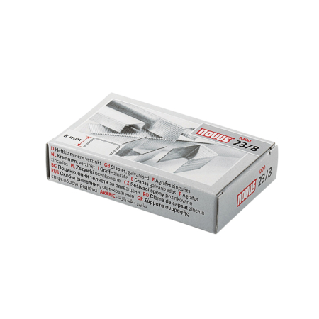 Accesorii pentru birou - Capse Novus, 23/8, 1000 bucati/cutie