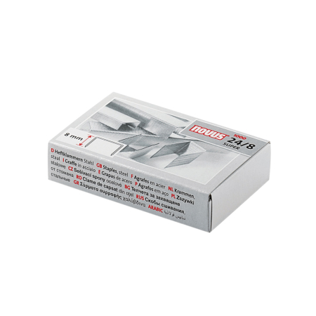 Accesorii pentru birou - Capse Novus, 24/8 SUPER, 1000 bucati/cutie