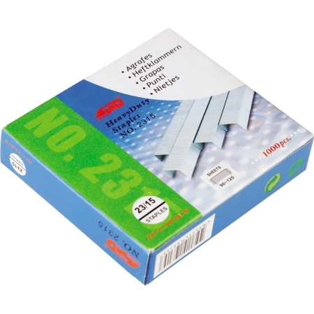 Accesorii pentru birou - Capse STD, 23/15, heavy duty, 1000 bucati/cutie