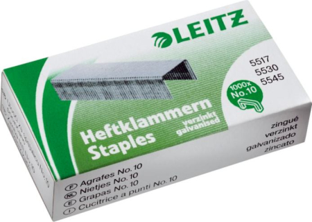 Accesorii pentru birou - Capse tip 10, LEITZ  Power Performance - 1000/cutie