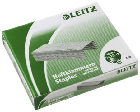 Accesorii pentru birou - Capse tip 25/10, LEITZ Power Performance - 1000/cutie