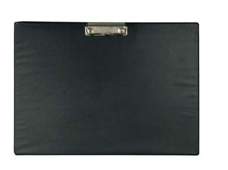 Organizare si arhivare - Clipboard simplu A3 - landscape, plastifiat PVC, ALCO - negru