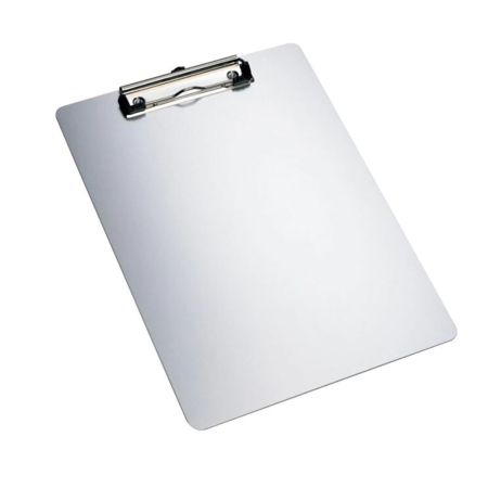 Clipboarduri pentru documente - Clipboard simplu Apli, A4, aluminiu