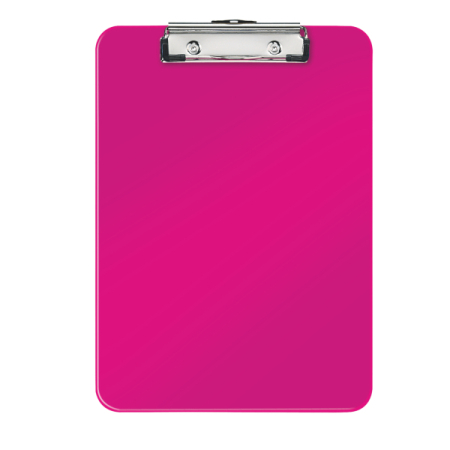 Clipboarduri pentru documente - Clipboard simplu LEITZ Wow, PS - roz metalizat