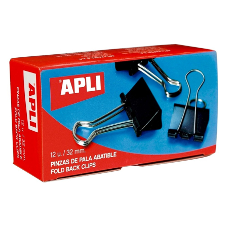 Accesorii pentru birou - Clipsuri Apli, 50 mm, 12 bucati/cutie