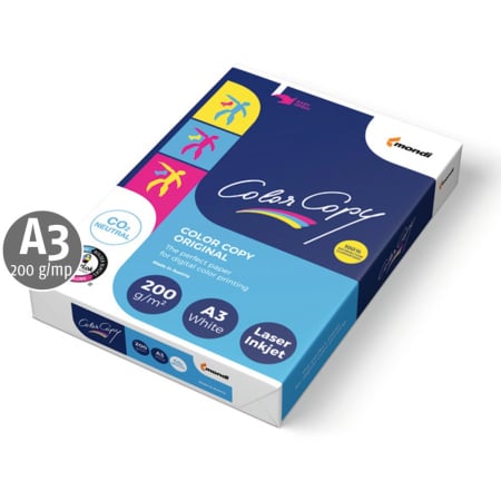 Articole din hartie - Color Copy, A3, 200 g/mp, 250 coli/top